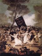 Francisco Jose de Goya The Burial of the Sardine USA oil painting artist